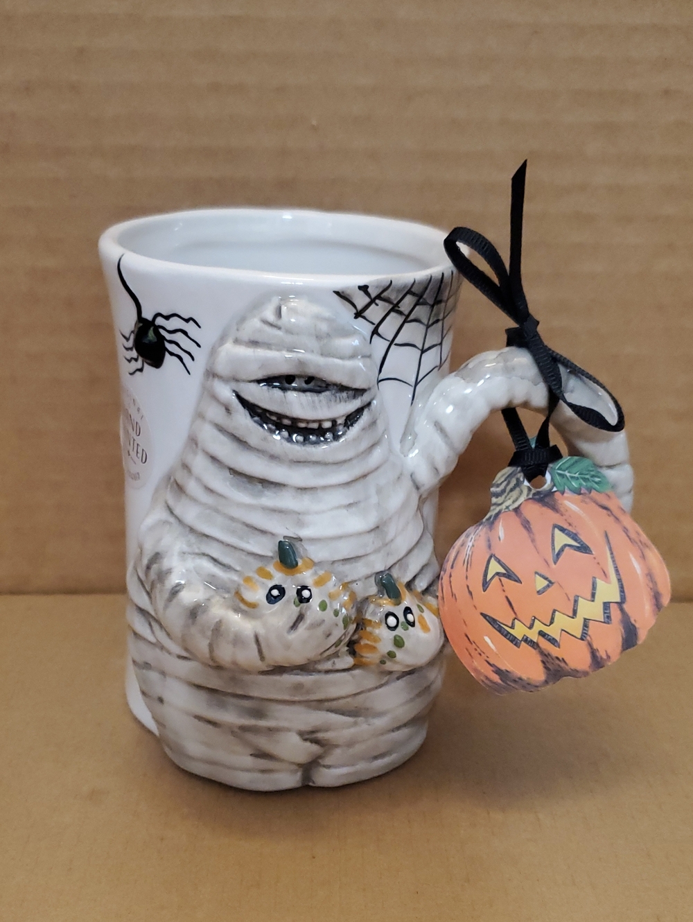 Bly Sky Halloween Mummy Ceramic Mug